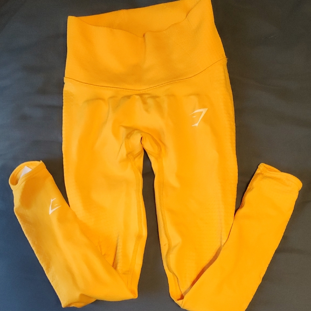 Gymshark Yellow Leggings